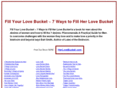 fillyourlovebucket.com