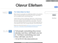 olavurellefsen.com