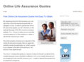 onlinelifeassurancequotes.com