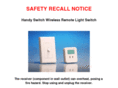 handyswitchrecall.com