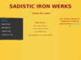 sadisticironworks.com