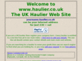 haulier.co.uk