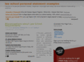 samplelawschoolpersonalstatement.com