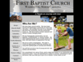 thefirstbaptistchurch.com