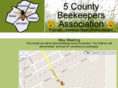 5countybeekeepersassociation.org