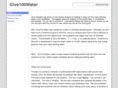 give100water.org