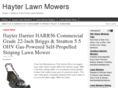 hayterlawnmowers.com