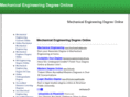 mechanicalengineeringdegreeonline.org