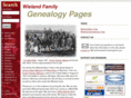 wielandgenealogy.com