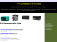 rvgeneratorsforsale.com