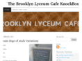 brooklynlyceumcafe.com