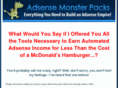 adsensemonsterpacks.com