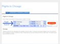 flightstochicagouk.com