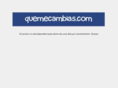 quemecambias.com