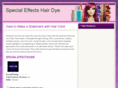 specialeffectshairdye.org