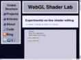 webglshaderlab.net