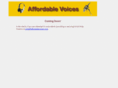 affordablevoices.com