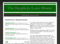 simplicitylawnmower.org