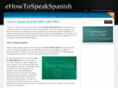 ehowtospeakspanish.com