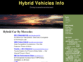 hybridvehiclesinfo.com