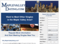 maplevalleydating.com