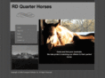 rdquarterhorses.com