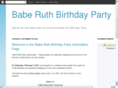 baberuthbirthdayparty.com