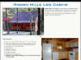 hiddenhillslogcabins.com