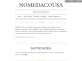 nomedacousa.com