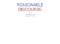 reasonablediscourse.com