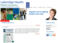 lakeridgehealthwhitbyfoundation.com