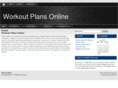 workoutplansonline.com