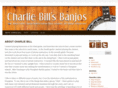 charliebillsbanjos.com