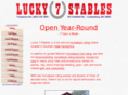 lucky7stables.com