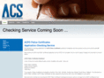 applicationcheckingservice.com