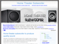 hometheatresubwoofer.org