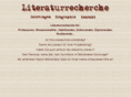 literaturrecherche.com