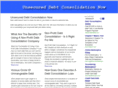 unsecureddebtconsolidationnow.com