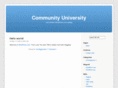 communityu.org