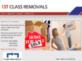 1stclassremovals.com