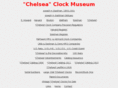 chelseaclockmuseum.com