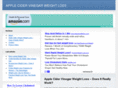 apple-cider-vinegar-weight-loss.org