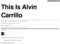 alvincarrillo.com