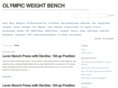 olympicweightbench.org