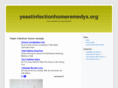 yeastinfectionhomeremedyx.org