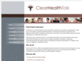 clearhealthtalk.com