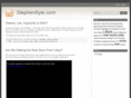stephenayer.com