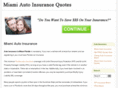 miamifloridaautoinsurance.com