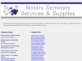 notaryseminarsandsupplies.com