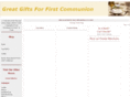 greatgiftsforfirstcommunion.com